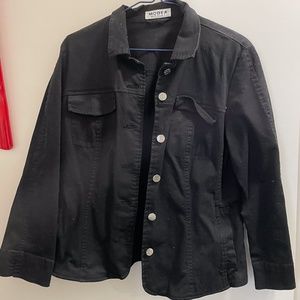 Black Jean Jacket